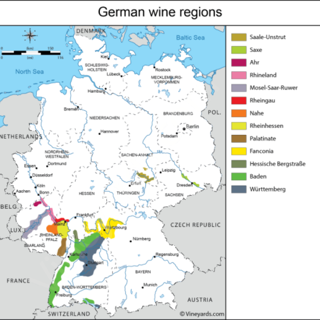 Germany Wine Map22